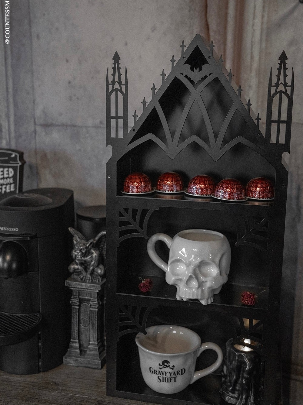 NWT Vampire Freaks Gothic Cathedral Shelf - 2 Ft Wall Decor